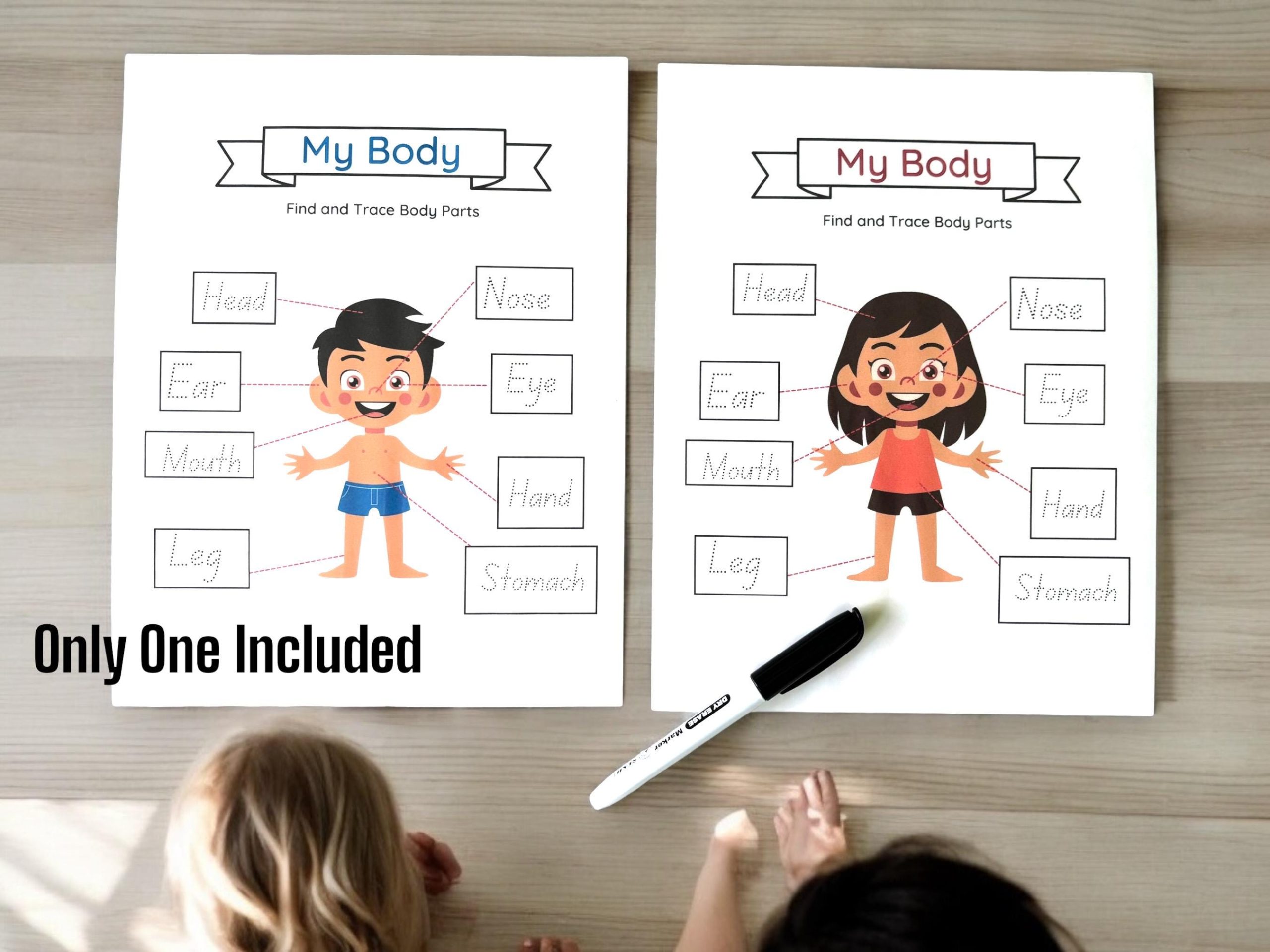 Tracing Book for Toddlers — Shapes, Numbers, Alphabet, Time (Ages 1–6) - Image 5