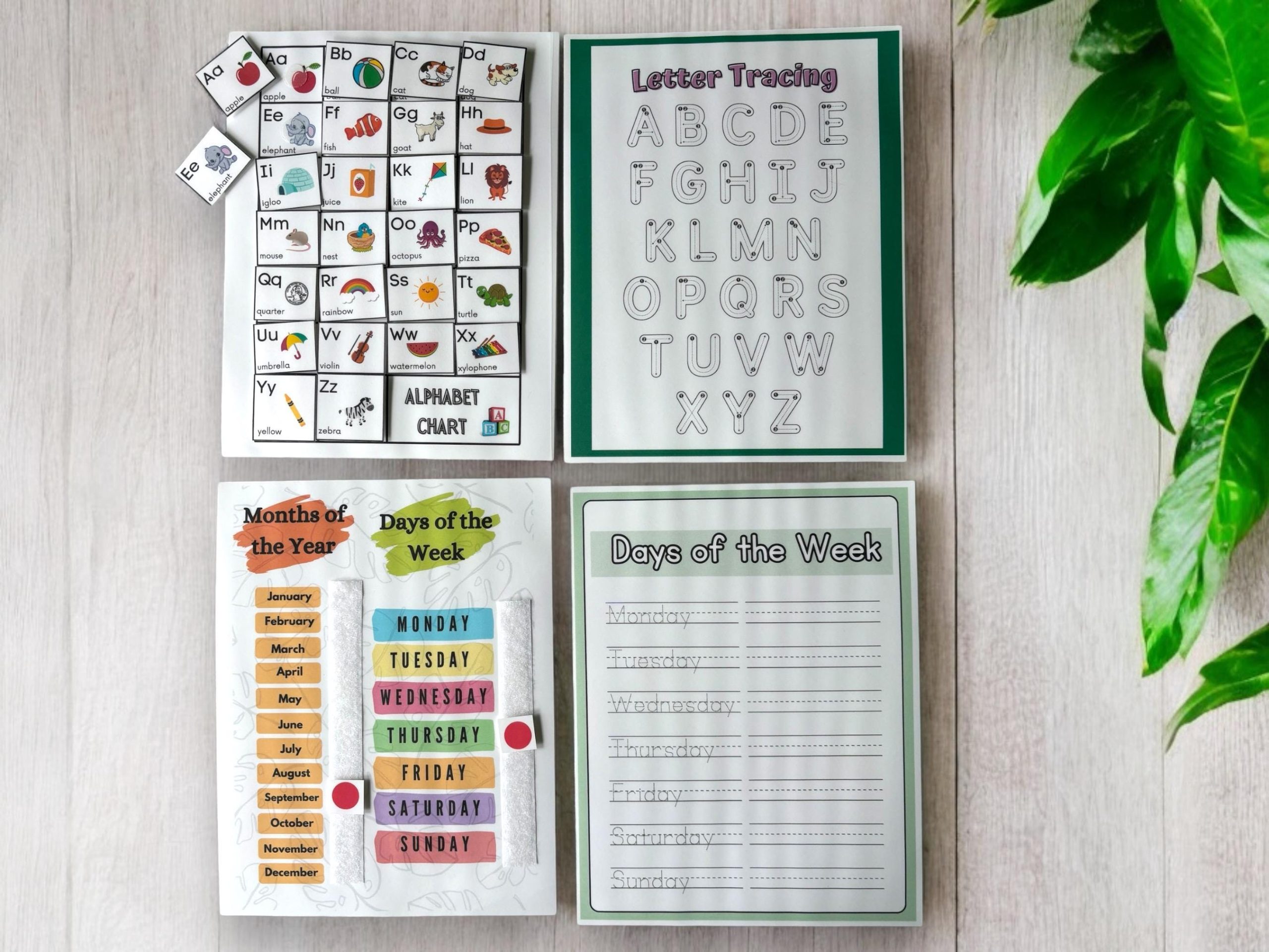 Tracing Book for Toddlers — Shapes, Numbers, Alphabet, Time (Ages 1–6) - Image 4