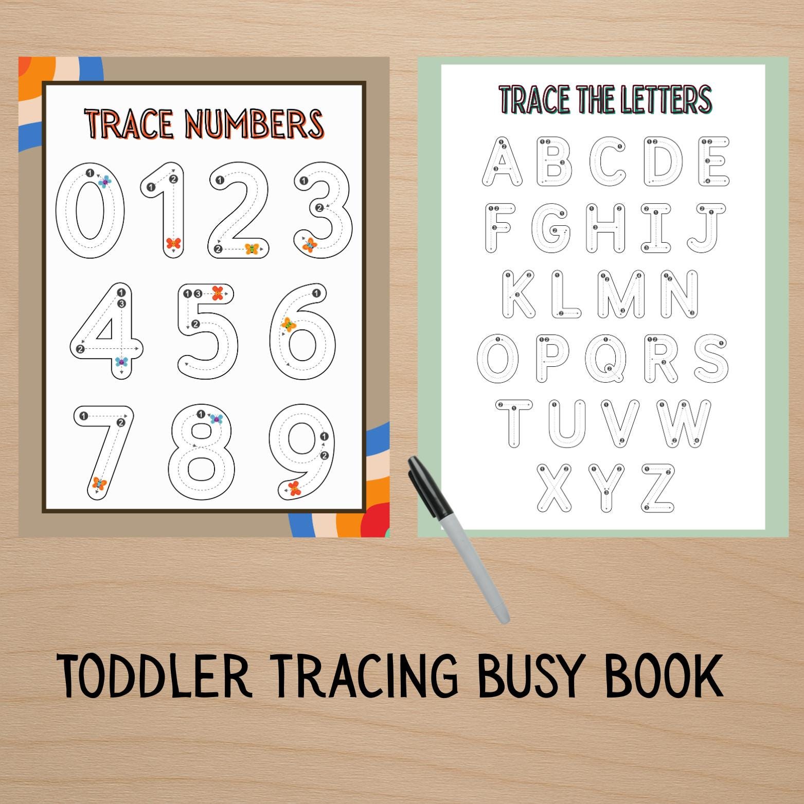 Tracing for Toddlers — Learn to Write Letters & Numbers (Ages 2–5) - Image 2