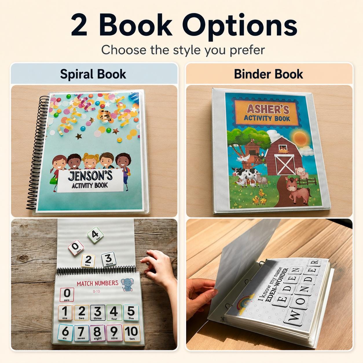 Kinder Busy Book — Montessori Preschool Learning Binder (Ages 2–4) - Image 8